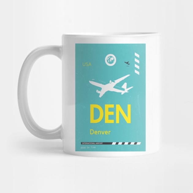 DEN Denver airport code by Woohoo